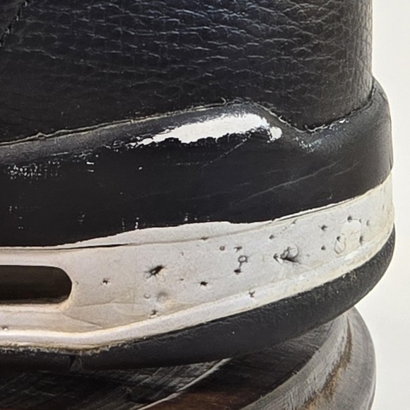 Nike Air Flight 89 Shoes Mens Size 8 Basketball Leather BQ4212-002 Sneakers - Picture 9 of 11